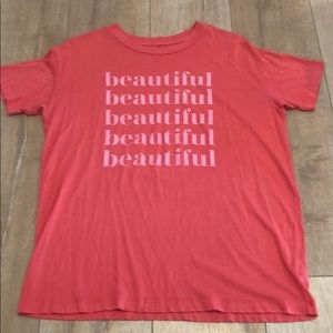 Women’s oversized graphic tee